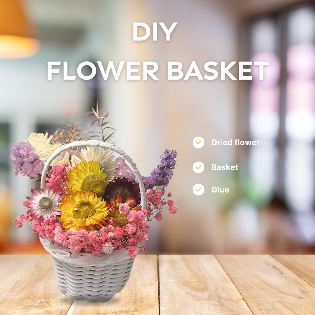 DIY Mini Flower Basket （FLOWER-010）